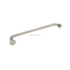 18-Zoll-Handtuchhalter aus satiniertem Messing mit traditionellem Knopf