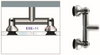 Glastrennwand-Glasverbinder Wand-Glas-Klemmverbinder
