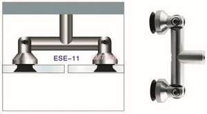 Glastrennwand-Glasverbinder Wand-Glas-Klemmverbinder