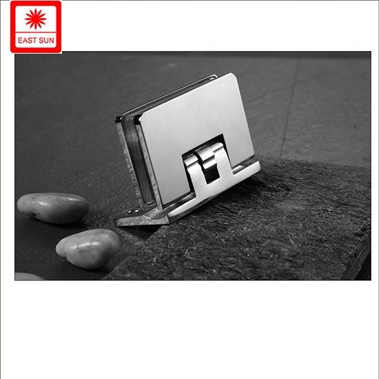 Um 90 Grad verstellbares Wand-Glas-Duschtürscharnier für 1/2″ – 3/8″ Glas