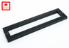 Quadratischer Edelstahl-Zuggriff, Glastür-Hardware-Zubehör, Möbel-Hardware-Türgriff