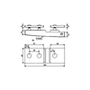 ESD-1004-Selbstaufstellende Scharniere aus Messing