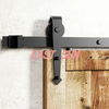 Klassisches Vintage-Pfeil-Schiebe-Standard-Doppelschienen-Scheunentor-Hardware-Set