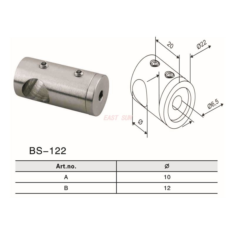 BS-122-Handlaufbeschläge