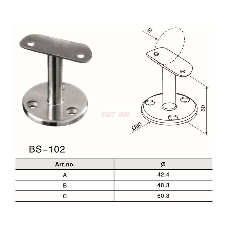 BS-102-Handlaufbeschläge