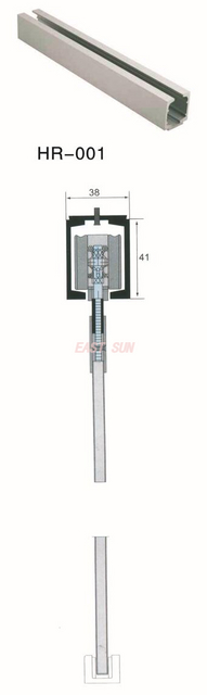 Schiebesysteme Büro-Schiebetür Aluminiumschiene HR-001