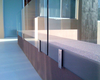 Architekturgeländer – Balustradengeländer, Balkonklemme, rahmenlose quadratische Glaszapfen, Poolzaunzapfen