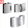 Rahmenlose Zink-Glas-Glas-Duschtürscharniere für 1/2″ – 3/8″ Glas