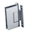 90-Grad-Chrom-H-Typ-Basis-Wand-zu-Glas-Duschtürscharnier für 1/2″ – 3/8″ Glas