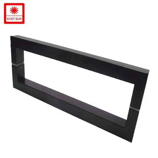 Quadratischer Edelstahl-Zuggriff, Glastür-Hardware-Zubehör, Möbel-Hardware-Türgriff
