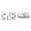 RSH-202L-Selbstaufstellende Scharniere aus Messing