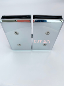 Glas-an-Glas-Montagescharnier der Senior Prima-Serie aus poliertem Chrom