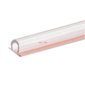 1/8 Zoll (3 mm) hohe Lampendichtung mit vormontiertem Klebeband