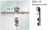 Schiebetürrolle für D25-Rohr