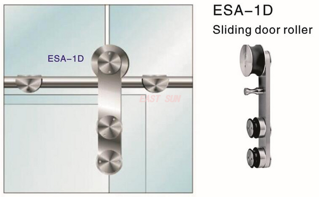 Schiebetürrolle für D25-Rohr