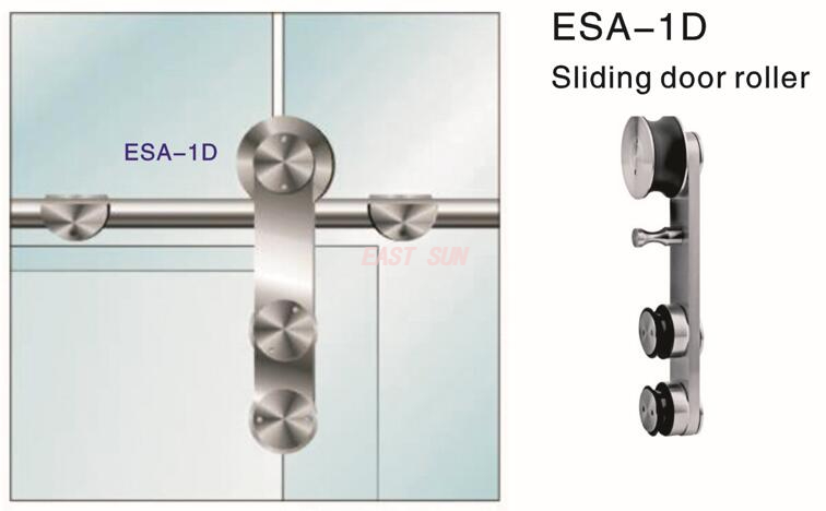 Schiebetürrolle für D25-Rohr