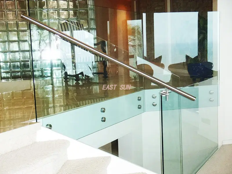 Edelstahl-Balustraden-Handlaufhalterung, Glashalterung, Treppenhandlaufhalterung