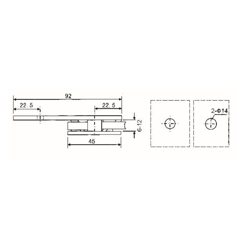 GBF-826-Glasklemmen