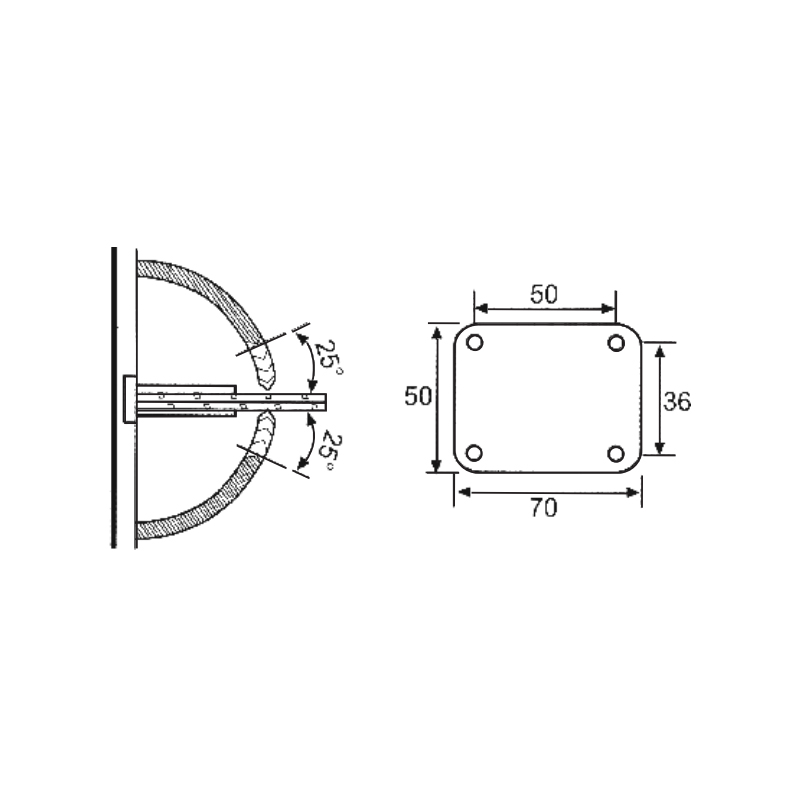 ESH-521-Duschtürscharniere